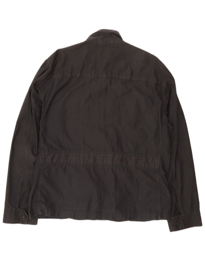 Best Company Mens Utility Jacket UK 42 XL Black Cotton
