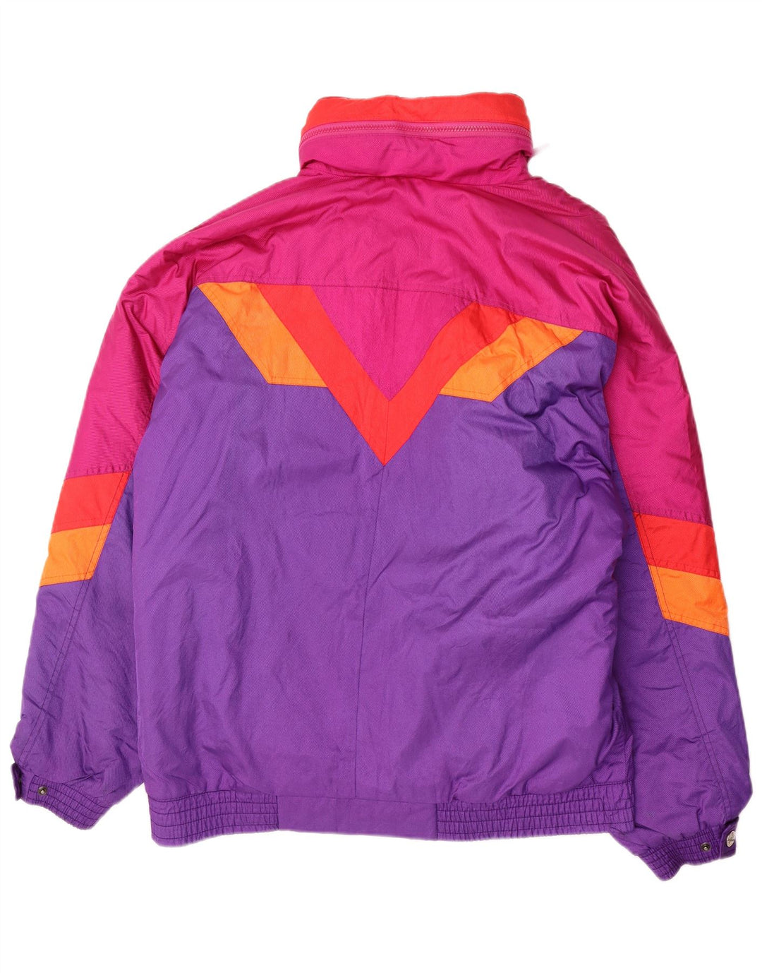 Schneider Mens Ski Full Tracksuit EU 50 Large Purple Colourblock Polyamide