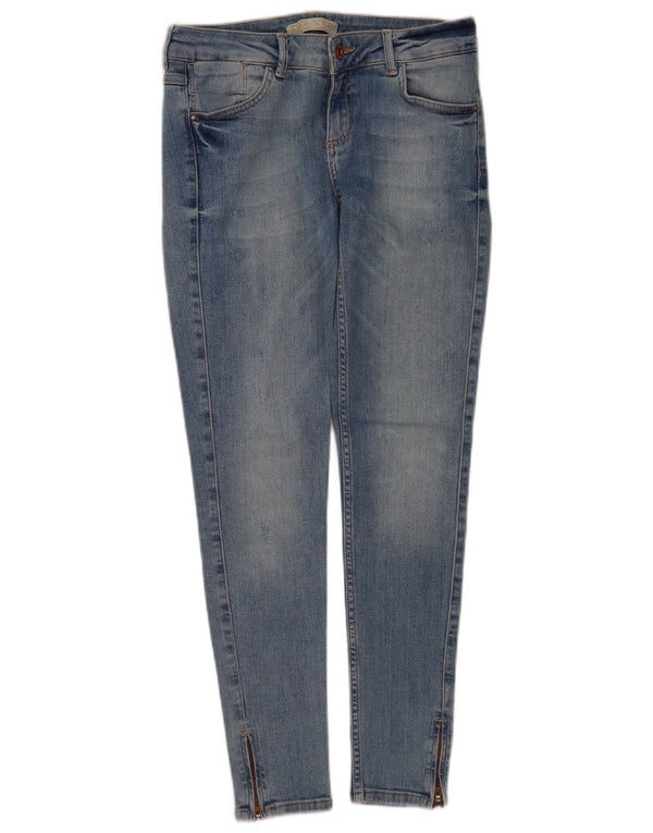 Zara Womens Skinny Jeans EU 38 Small W28 L28 Blue
