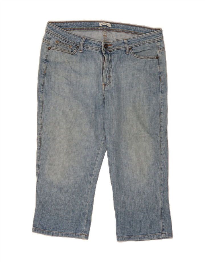 LEE Womens Capri Jeans US 16 2XL W38  Blue Cotton Vintage Lee and Second-Hand Lee from Messina Hembry 