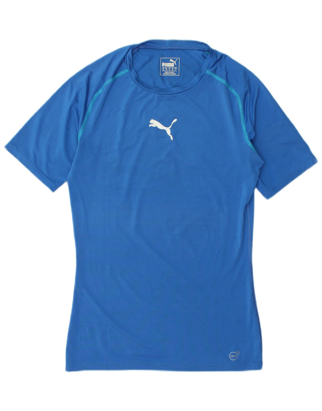 PUMA Mens T-Shirt Top Medium Blue