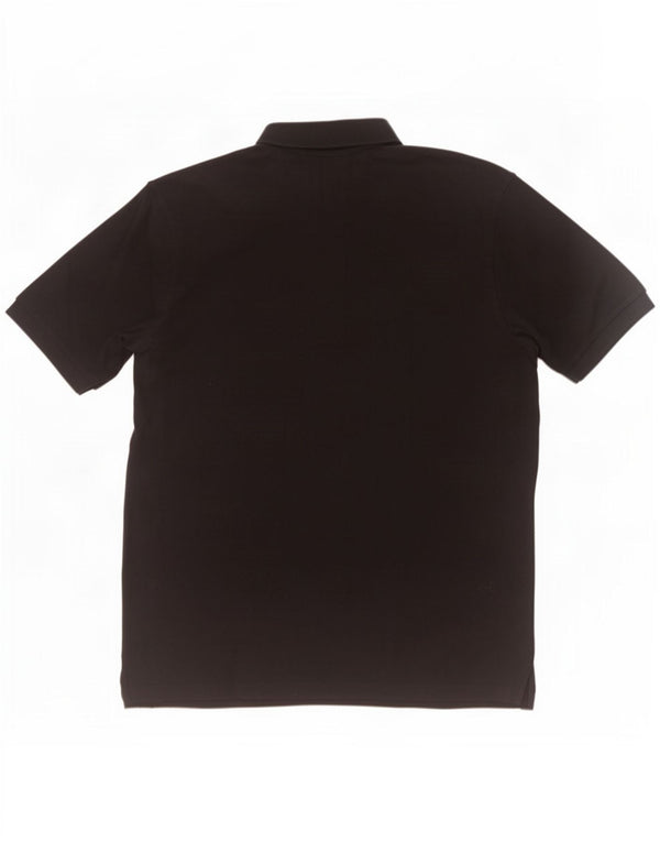 Kappa Mens Polo Shirt 2XL Black Cotton