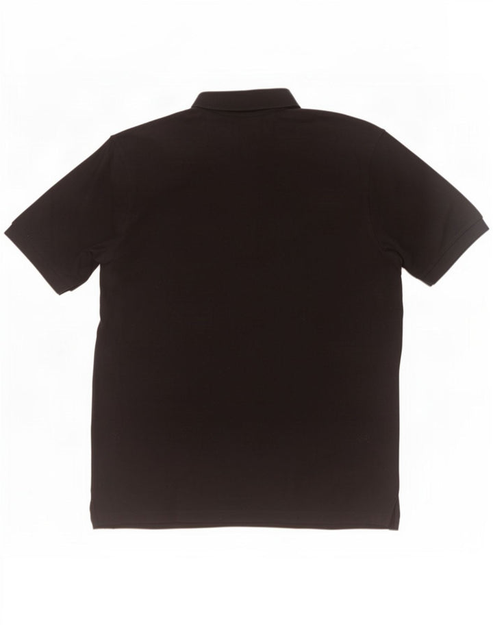Kappa Mens Polo Shirt 2XL Black Cotton