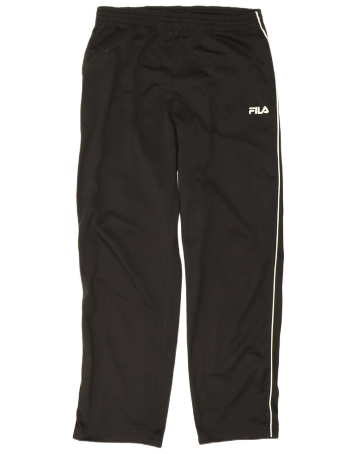 Fila Mens Tracksuit Trousers Medium Black