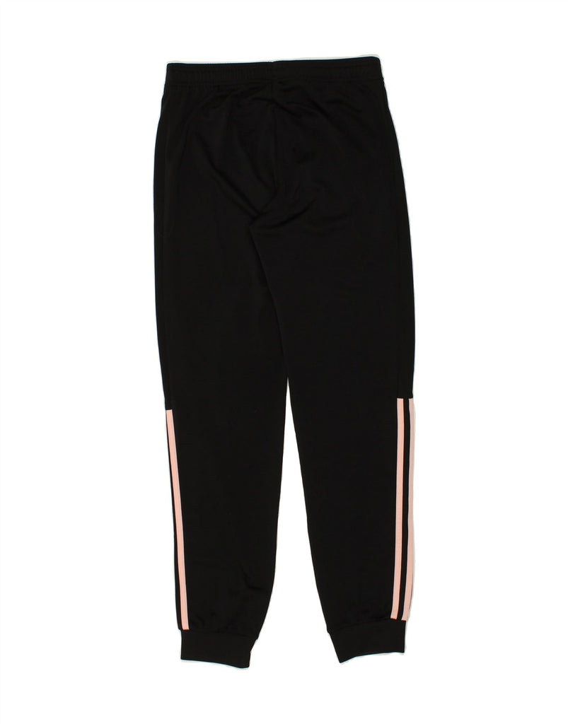 ADIDAS Girls Tracksuit Trousers Joggers 14-15 Years Black Vintage Adidas and Second-Hand Adidas from Messina Hembry 