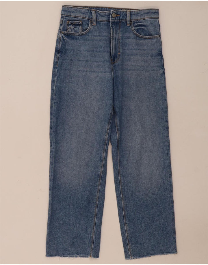 ESPRIT Womens Straight Jeans W26 L26 Blue Cotton