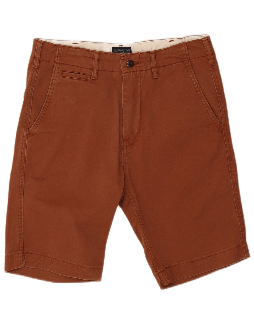 Levi's Mens Chino Shorts W29 Medium Brown Cotton