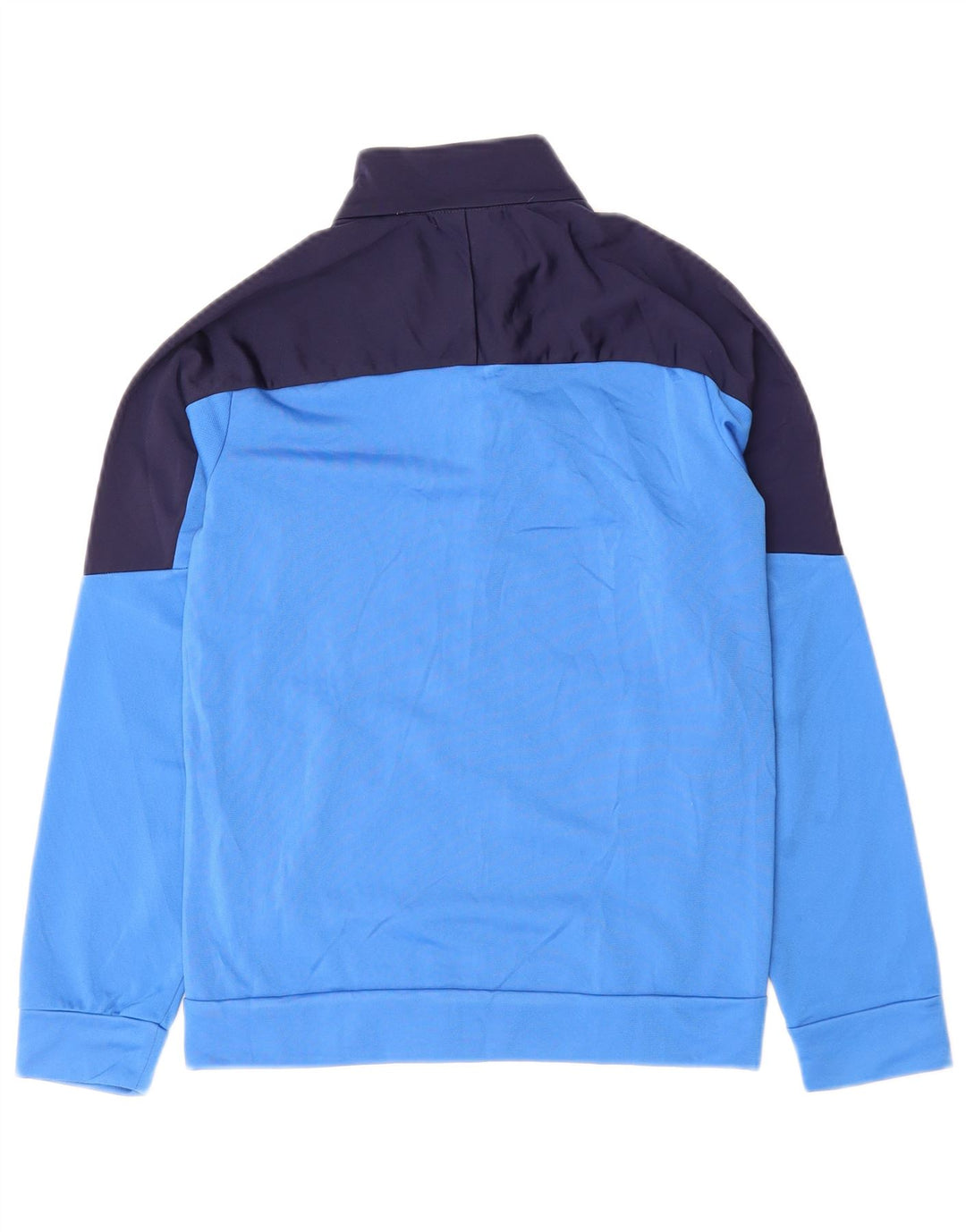 Puma Boys Graphic Tracksuit Top Jacket 11-12 Years Blue Colourblock