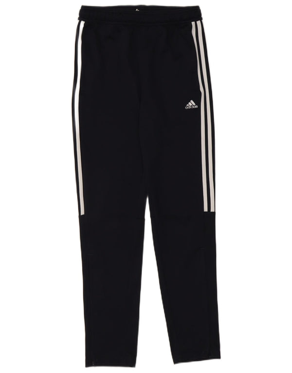Adidas Boys Aeroready Tracksuit Trousers 13-14 Years  Navy Blue Polyester
