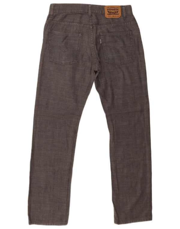 Levi's Boys 511 Slim Casual Trousers 15-16 Years W29 L29 Grey Cotton