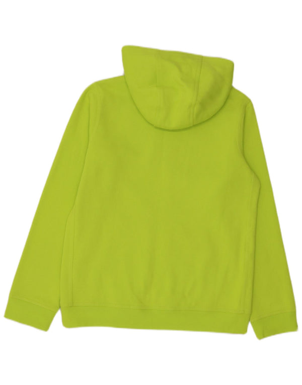 Nike Boys Graphic Hoodie Jumper 13-14 Years XL Green Cotton