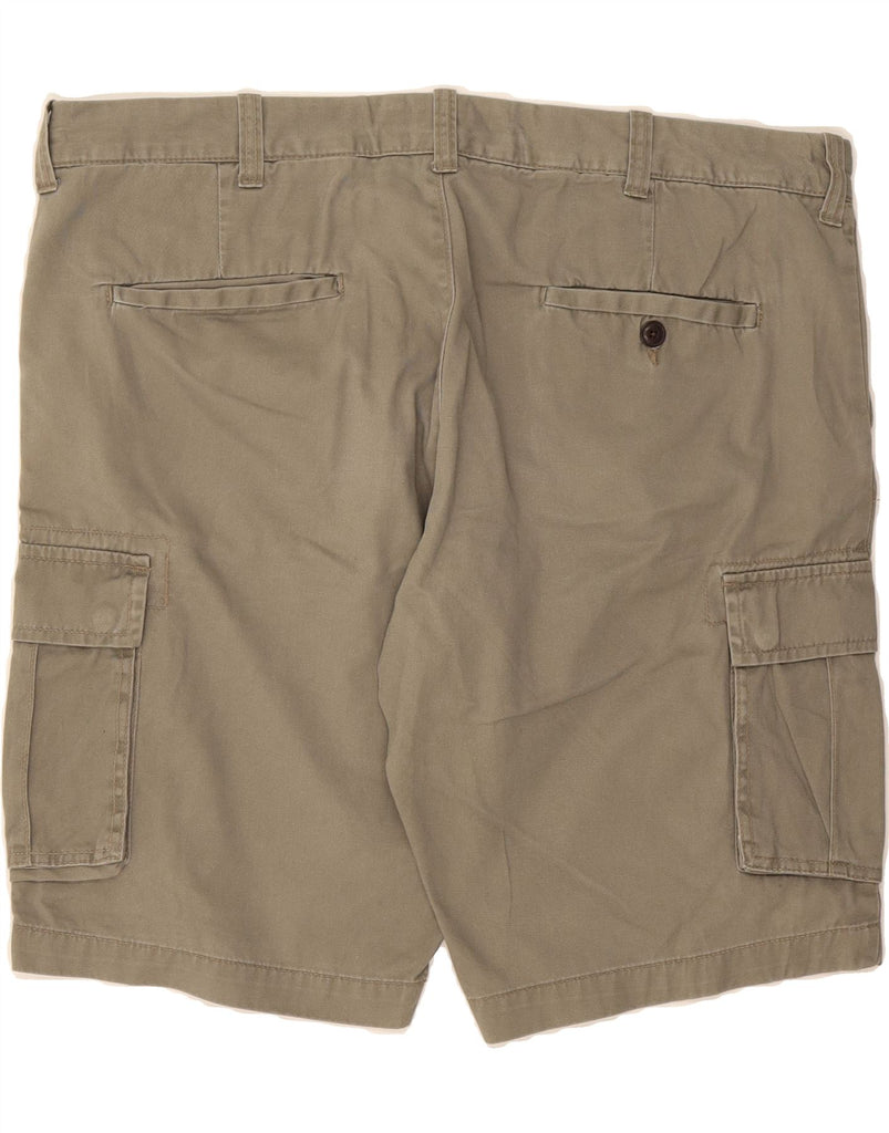 OVS Mens Cargo Shorts IT 56 3XL W40 Khaki Vintage OVS and Second-Hand OVS from Messina Hembry 