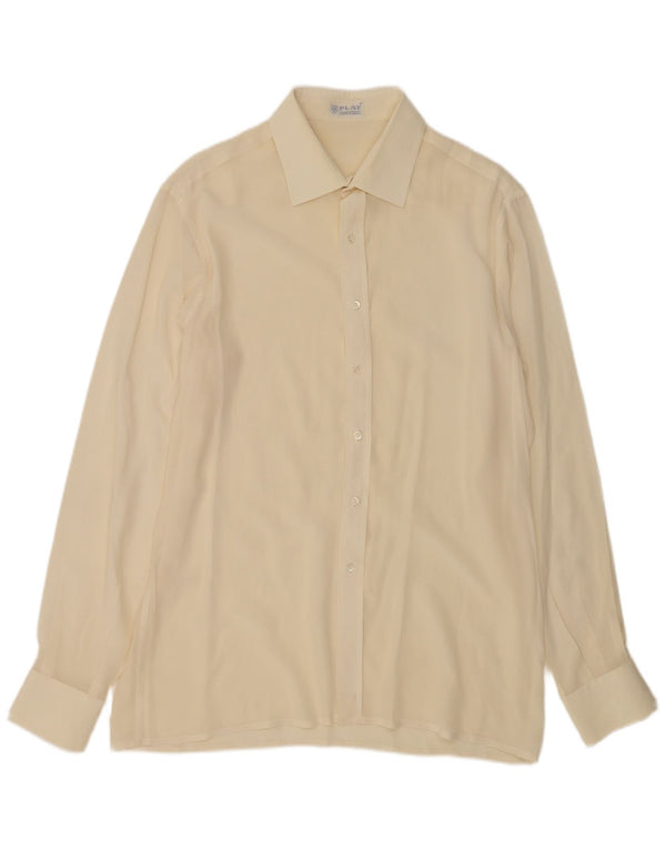PLAY Mens Shirt Medium Off White