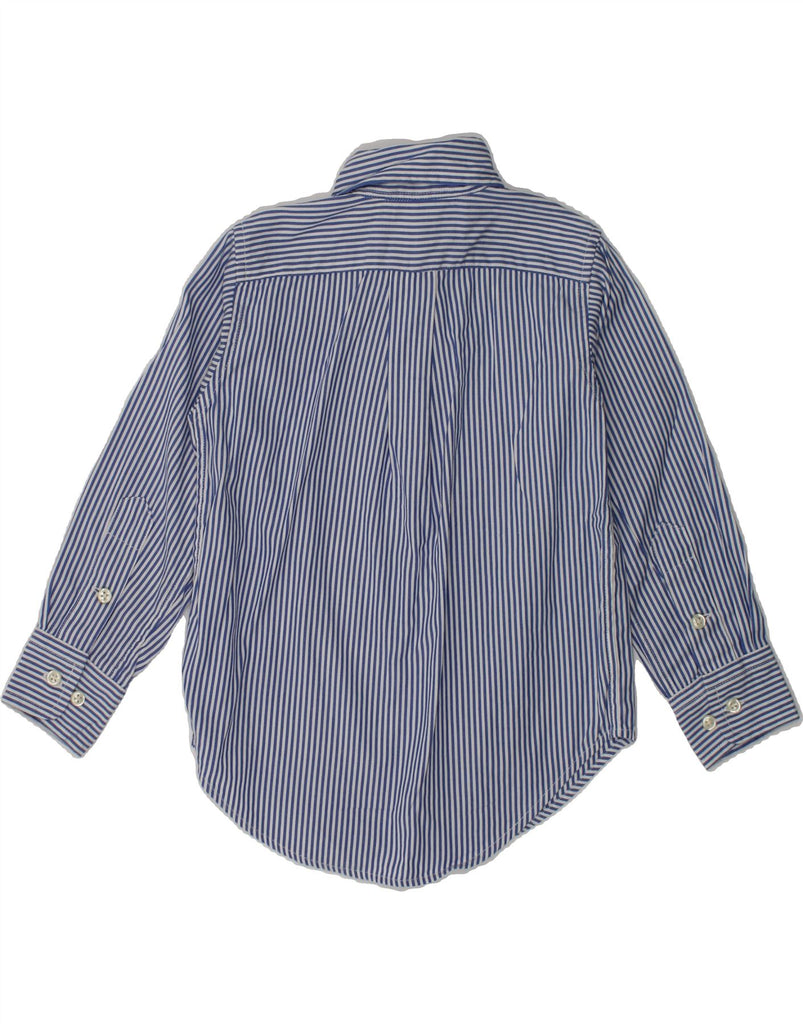 RALPH LAUREN Baby Boys Shirt 18-24 Months Navy Blue Striped | Vintage Ralph Lauren | Thrift | Second-Hand Ralph Lauren | Used Clothing | Messina Hembry 