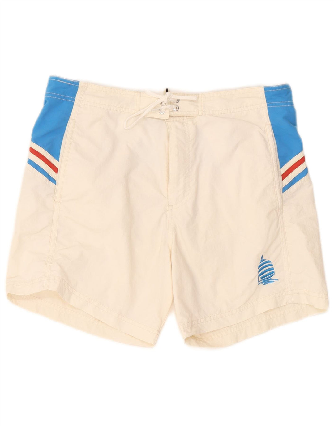 Marina Yachting Mens Swimming Shorts Large  White Colourblock Polyamide