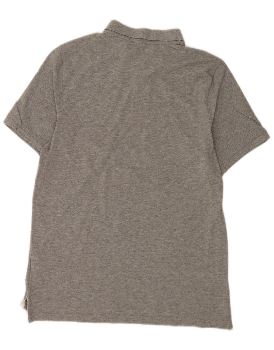 Nike Mens Polo Shirt Large Grey Flecked Cotton
