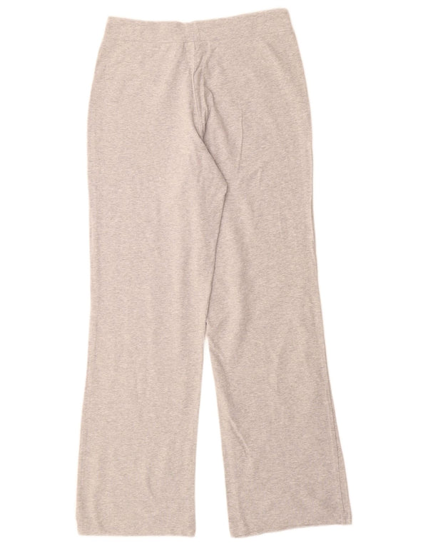 Reebok Womens Tracksuit Trousers UK 10 Small  Grey Cotton