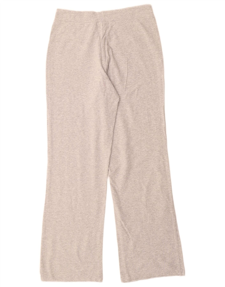 Reebok Womens Tracksuit Trousers UK 10 Small  Grey Cotton