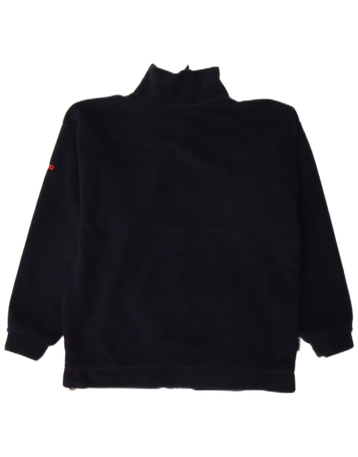 Musto Mens Fleece Jacket UK 40 Large Navy Blue Polyester