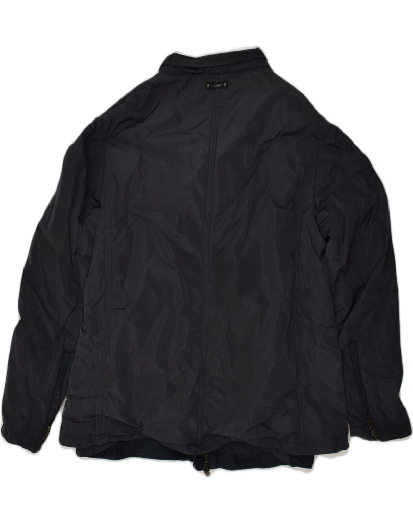 DKNY Mens Utility Jacket UK 42 XL Black Cotton | Vintage Dkny | Thrift | Second-Hand Dkny | Used Clothing | Messina Hembry 