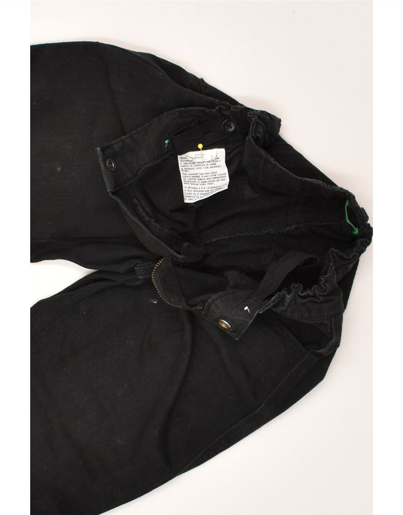 BENETTON Boys Straight Jeans 7-8 Years W24 L23 Black | Vintage Benetton | Thrift | Second-Hand Benetton | Used Clothing | Messina Hembry 