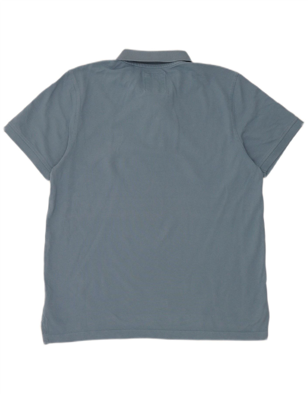 Crew Clothing Mens Polo Shirt XL Blue Cotton