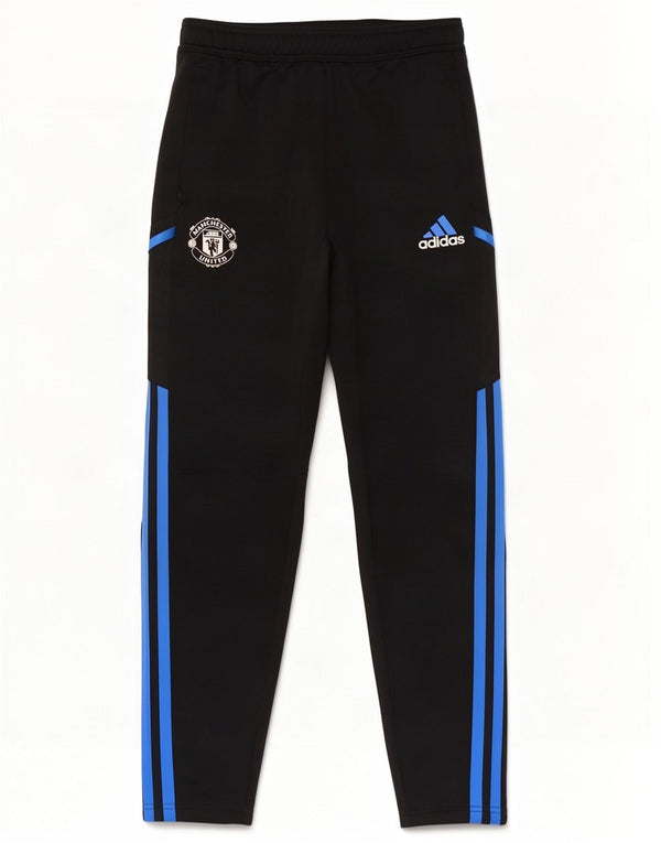 Adidas Boys Manchester United Tracksuit Trousers 13-14 Years Black