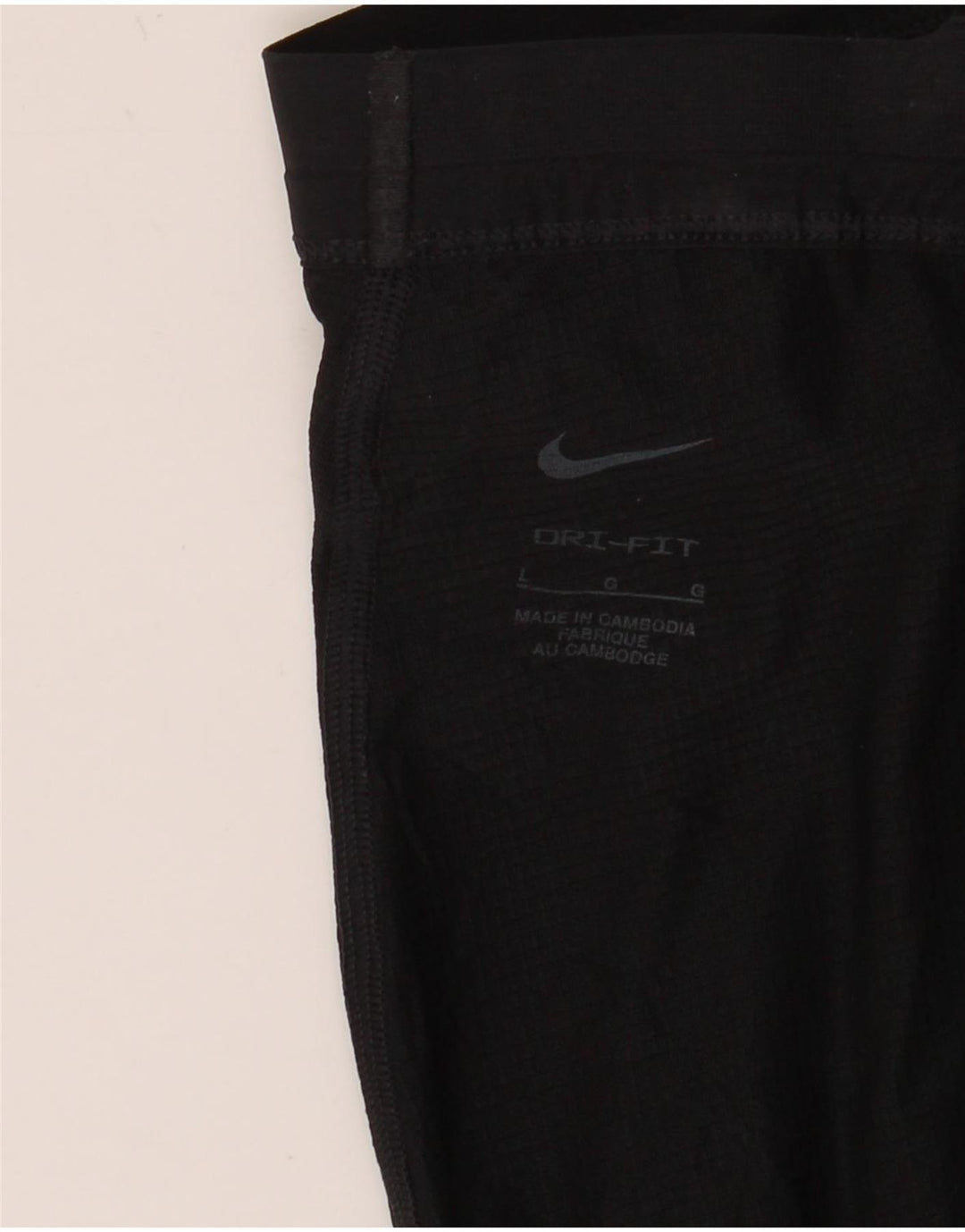 Nike Womens Sport Shorts UK 16 Large Black