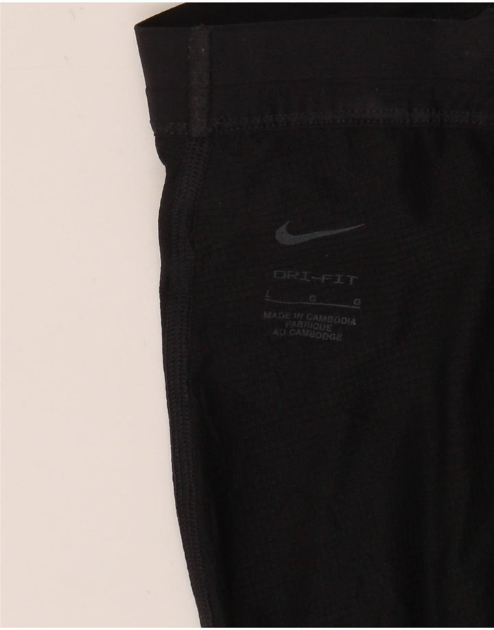 Nike Womens Sport Shorts UK 16 Large Black