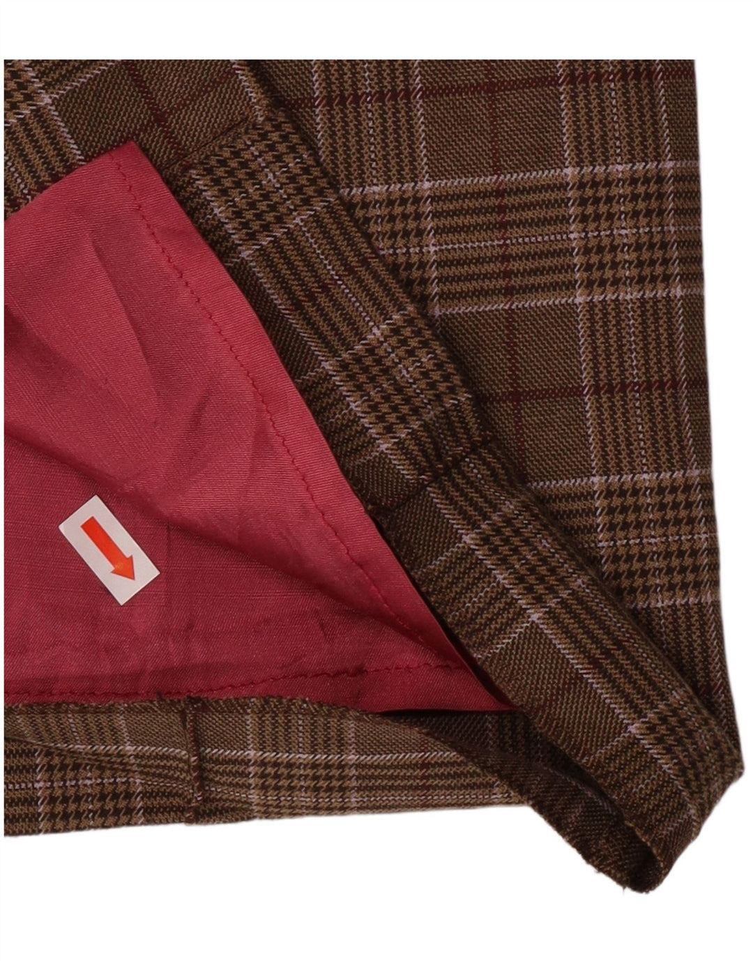 Max & Co. Womens Pencil Skirt IT 38 Small Brown Plaid Classic