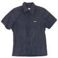 Calvin Klein Jeans Mens Short Sleeve Shirt Medium Navy Blue Cotton