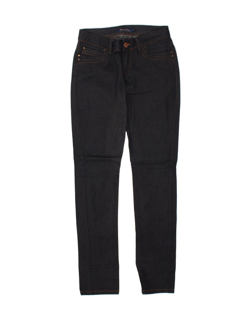 MASSIMO DUTTI Womens Jade Slim Jeans W29 L33 Black Cotton | Vintage Massimo Dutti | Thrift | Second-Hand Massimo Dutti | Used Clothing | Messina Hembry 