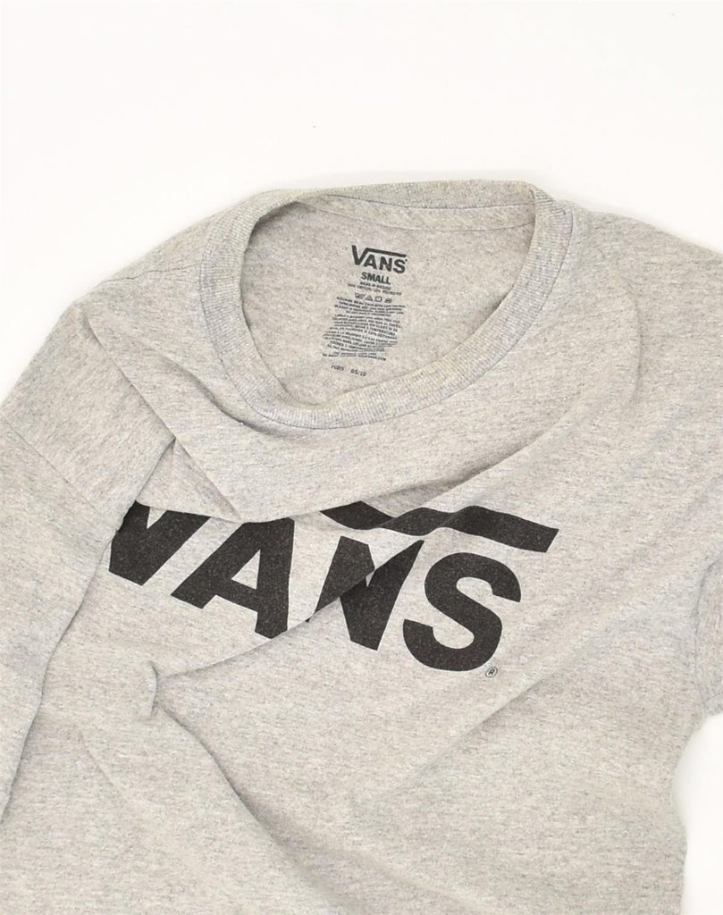 VANS Mens Graphic T-Shirt Top Small Grey Cotton | Vintage Vans | Thrift | Second-Hand Vans | Used Clothing | Messina Hembry 