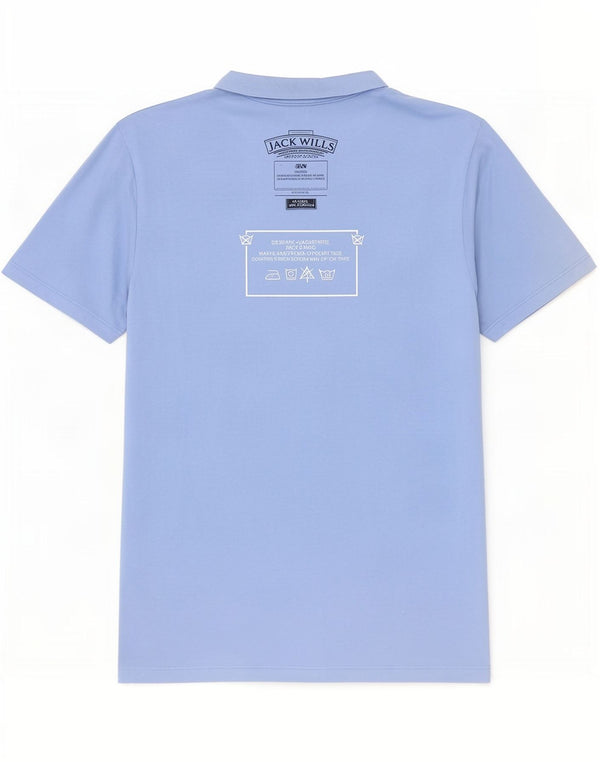 Jack Wills Mens Classic Fit Graphic T-Shirt Top Small Blue Cotton