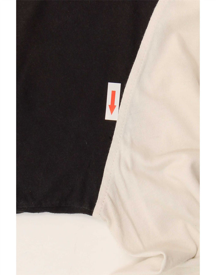 Nike Mens T-Shirt Top UK 36/38 Small White Colourblock