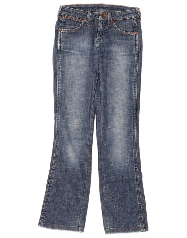 Wrangler Womens Eve Bootcut Jeans W26 L29 Blue Cotton