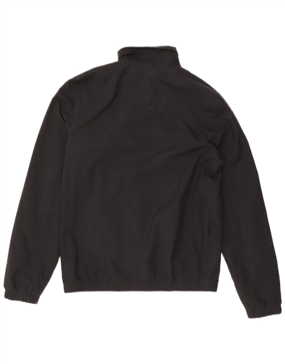 Nike Mens Tracksuit Top Jacket Medium Black Striped Polyester