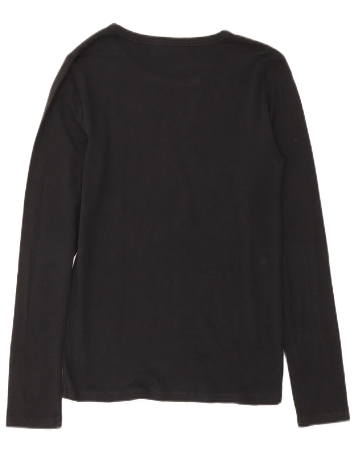Gap Mens Modern Fit Top Long Sleeve Medium Black