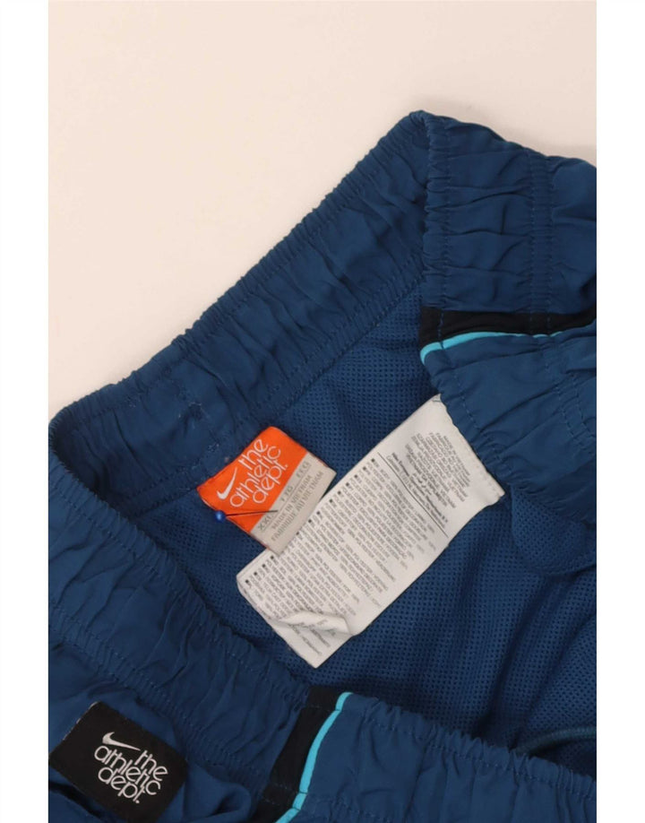 Nike Mens Swimming Shorts 2XL Blue Colourblock Polyester