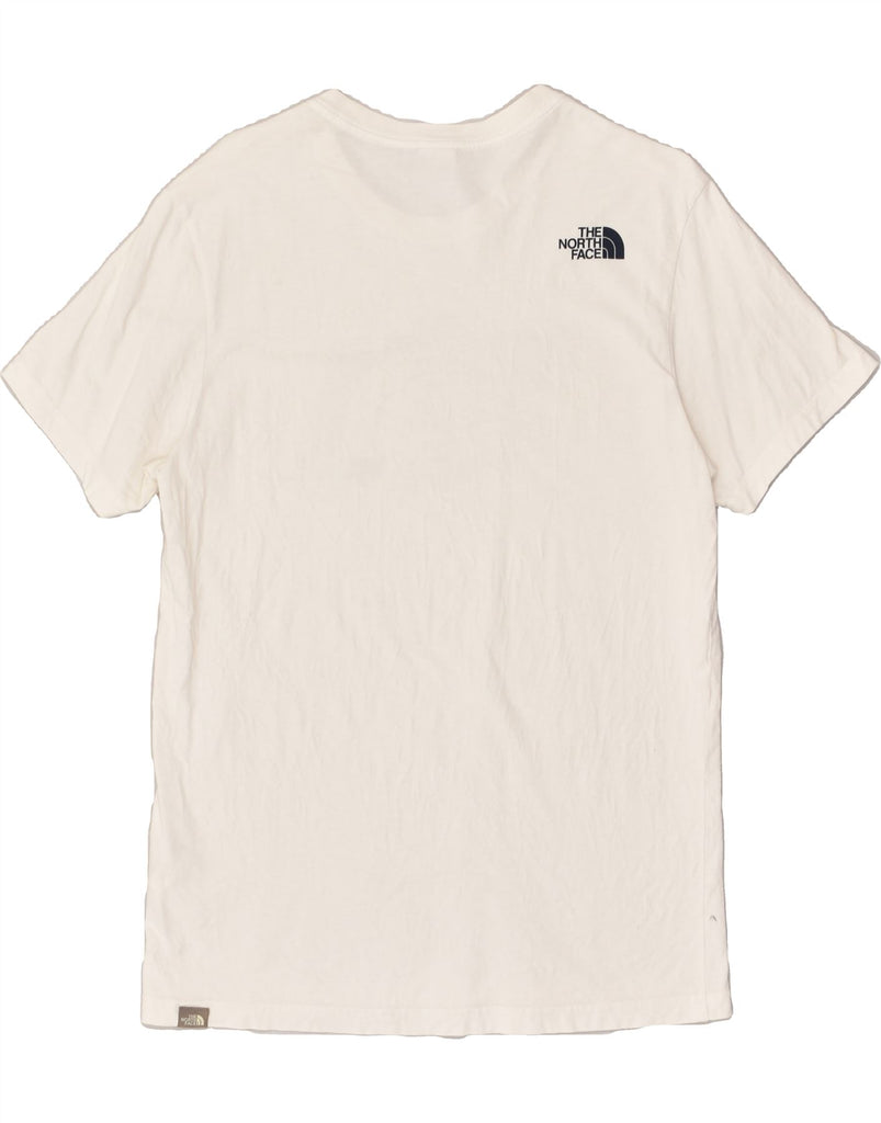 THE NORTH FACE Mens Graphic T-Shirt Top Medium White Cotton | Vintage The North Face | Thrift | Second-Hand The North Face | Used Clothing | Messina Hembry 