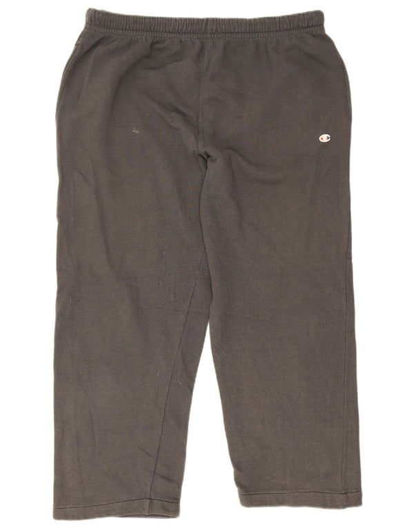 Champion Mens Tracksuit Trousers XL Grey Cotton