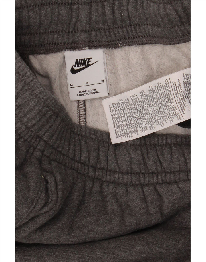 Nike Mens Tracksuit Trousers Joggers Medium  Grey Cotton