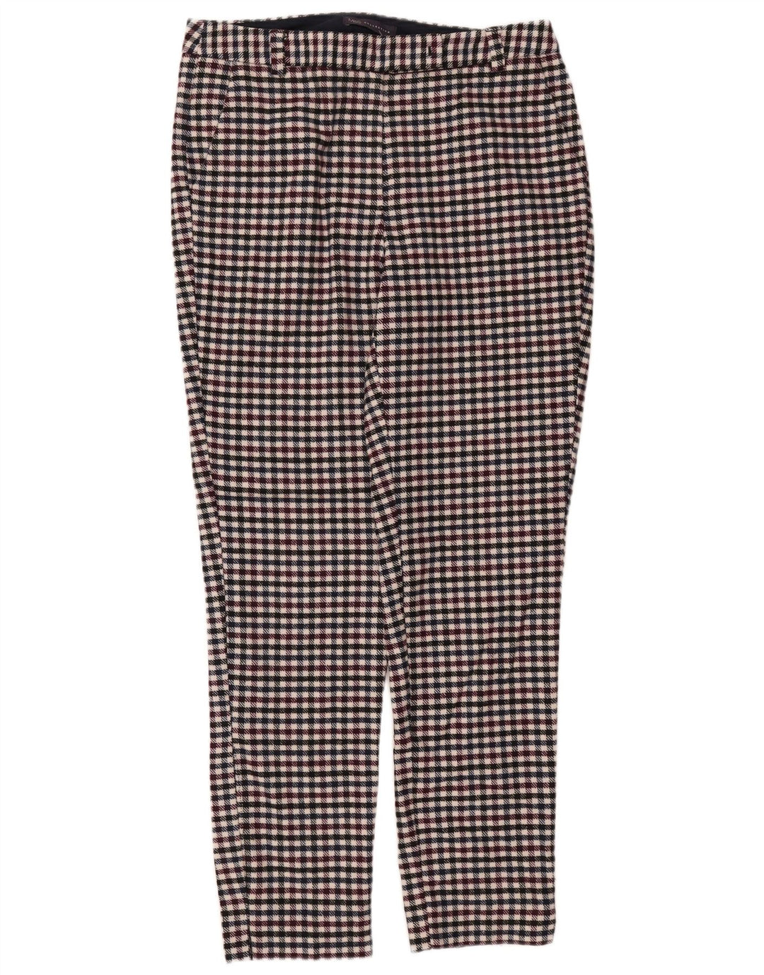 MARKS & SPENCER Womens Chino Trousers UK 12 Medium W32 L29 Multicoloured