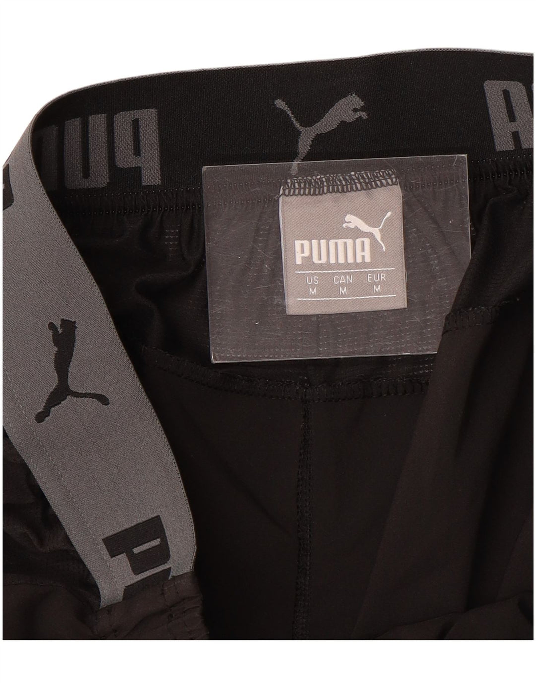 PUMA Mens Graphic Sport Shorts Medium  Black