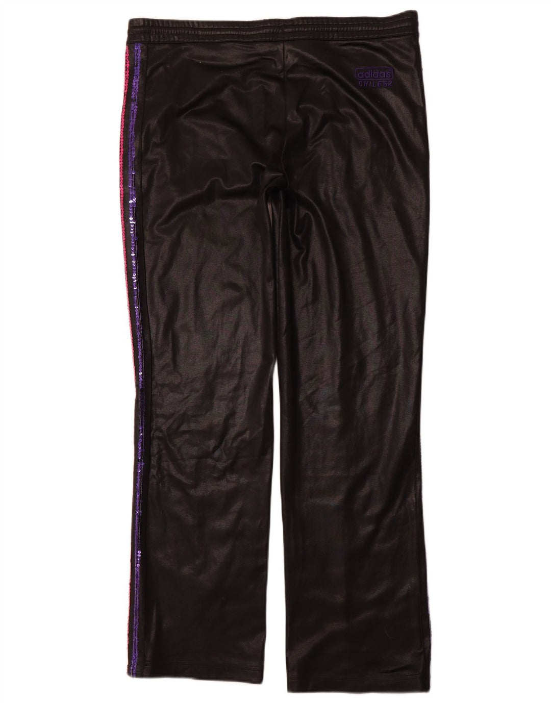 ADIDAS Womens Tracksuit Trousers UK 18 XL  Black Polyester