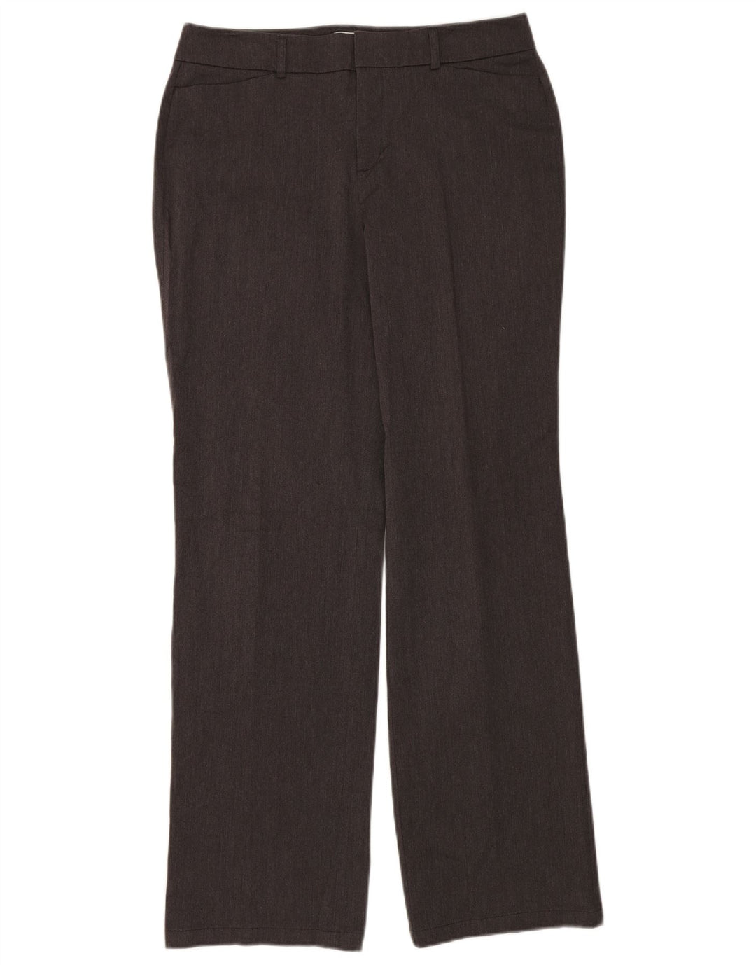 DOCKERS Womens Ideal Fit Straight Casual Trousers US 10 Large W32 L32 Grey