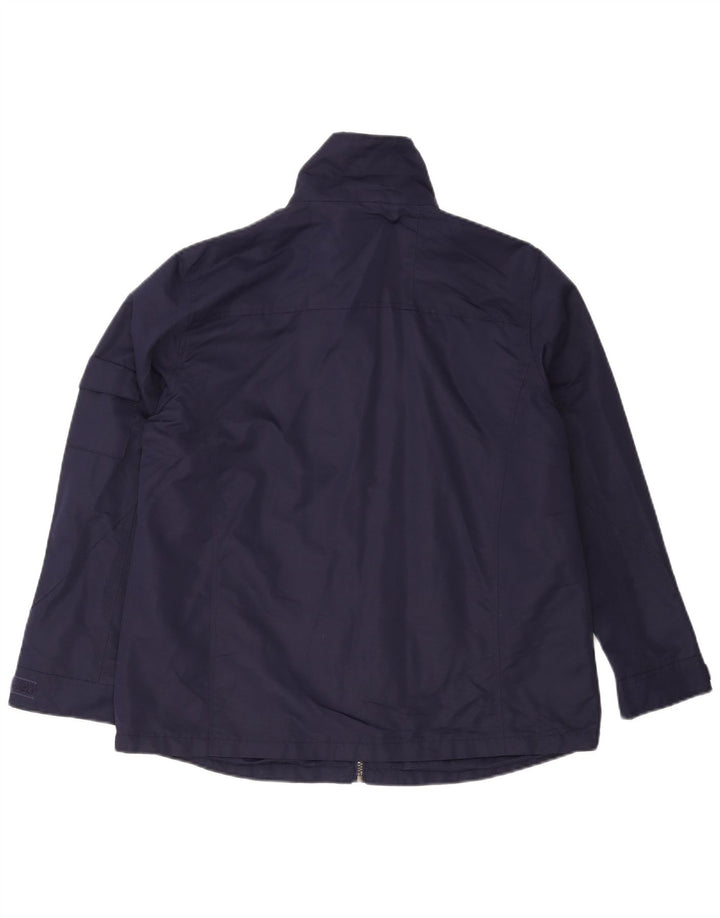 PACO Womens Military Jacket UK 18 XL Navy Blue Polyester