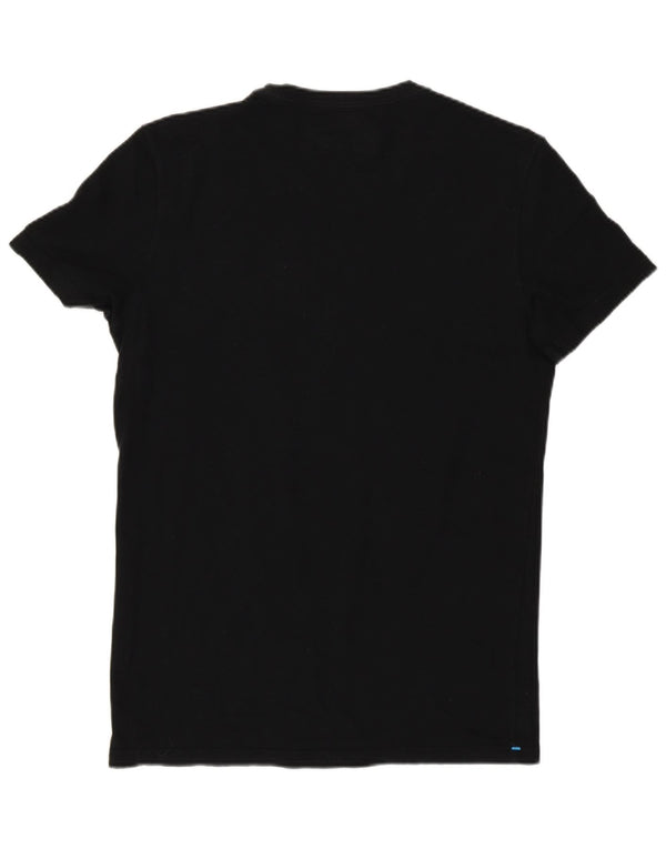 Columbia Mens T-Shirt Top Small Black Cotton