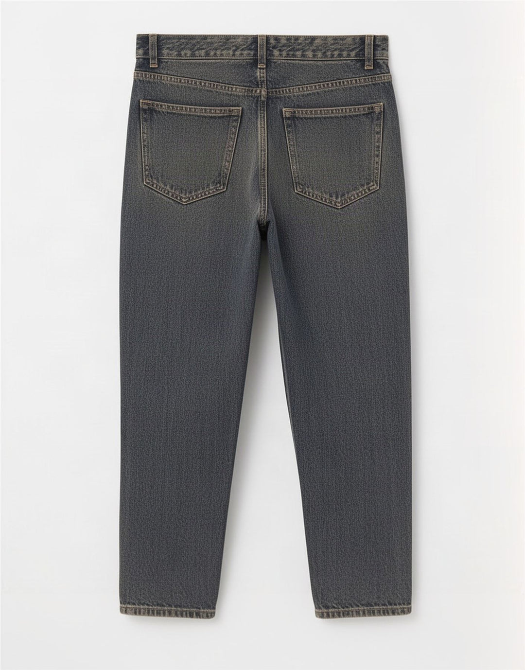 Zara Mens Distressed Tapered Jeans EU 40 Medium W31 L27 Blue Cotton