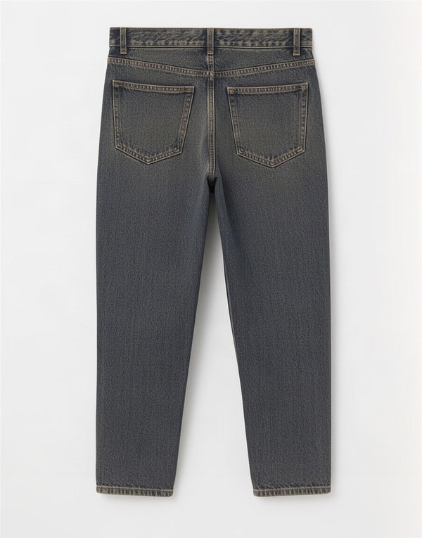 Zara Mens Distressed Tapered Jeans EU 40 Medium W31 L27 Blue Cotton